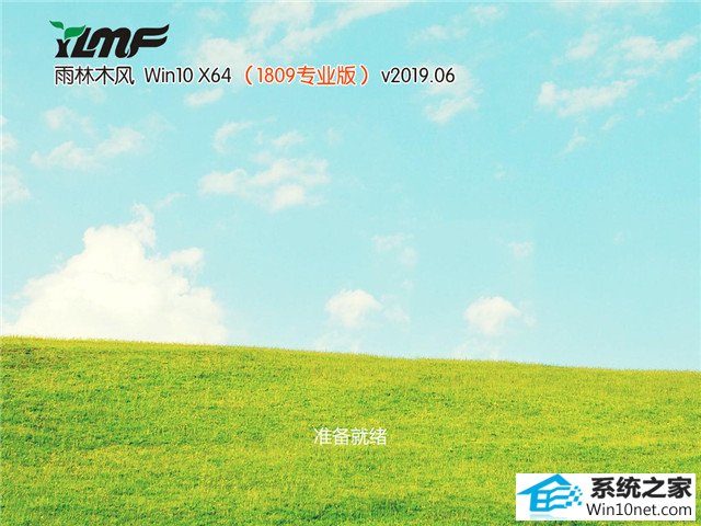 雨林木风 Win10 x64（1809专业版）v2019.06