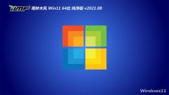 雨林木风Windows11 64位 官网纯净版 2021.08